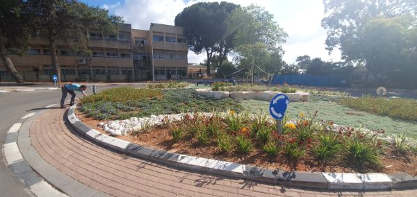 ביצוע כיכר בתיכון גבעת ברנר ביצוע כיכר בתיכון גבעת ברנר