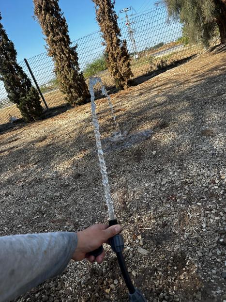 שיקום מערכת השקייה בית עלמין ביצרון