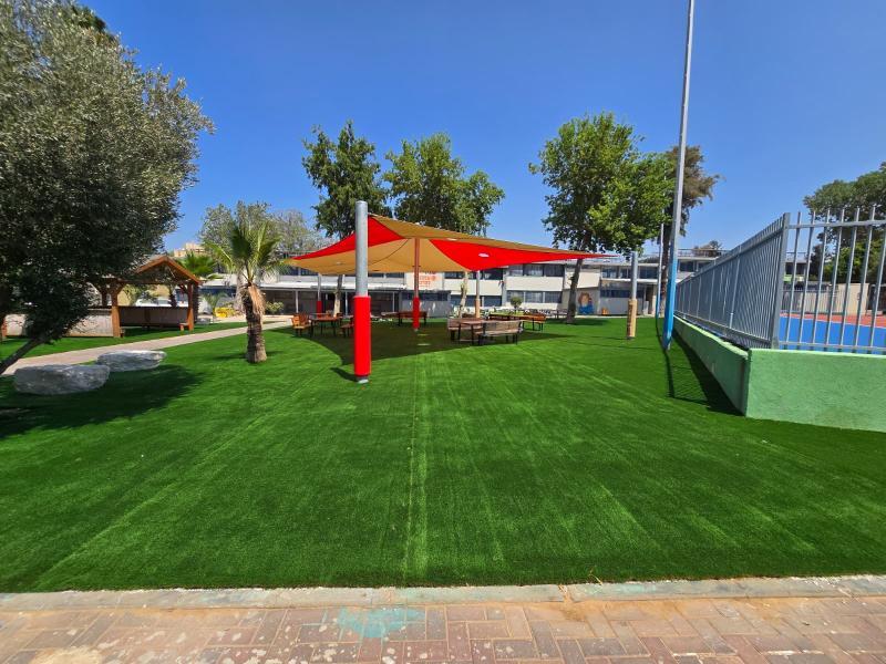 גינון בבית ספר תיכון לוד רשת עתיד גינון בבית ספר תיכון לוד רשת עתיד